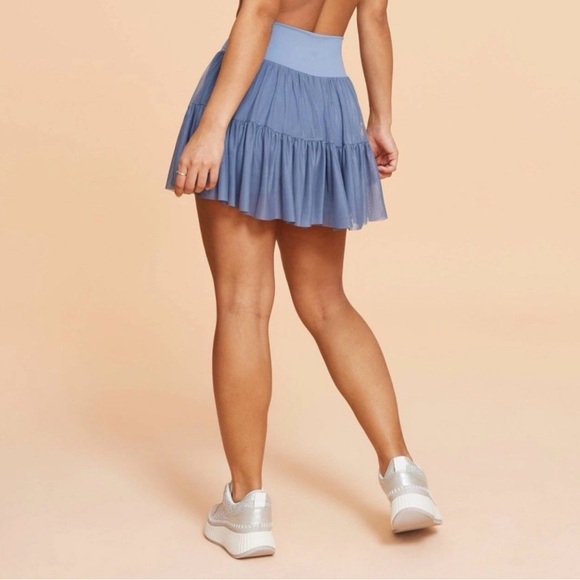 Ballerina Skort from Blogilates in Light Blue- Large NWT - Picture 2 of 10